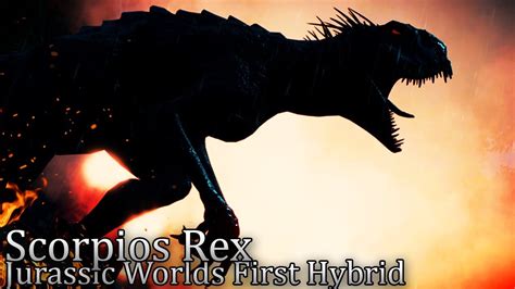 Scorpios Rex: The Terrifying Story of Jurassic Worlds FIRST。